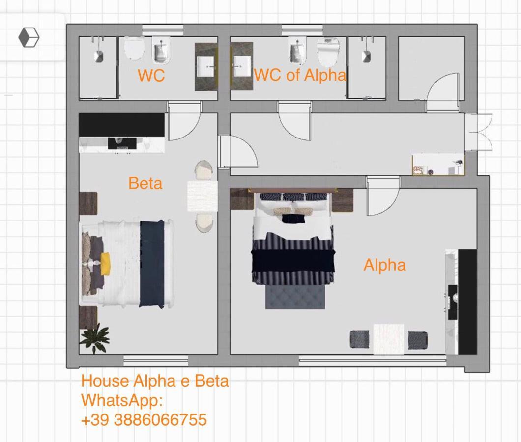 شقة سيراكوزا  في House Alpha E Beta المظهر الخارجي الصورة